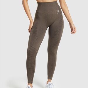 Gymshark Vital Seamless 2.0 Leggings - Brown Marl